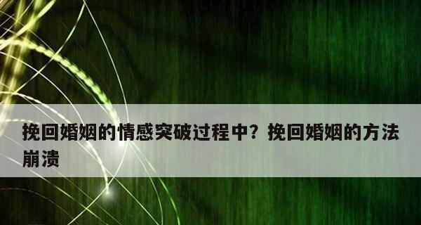 如何正确挽回前女友（教你恢复爱情的有效方法）